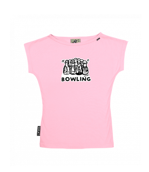 DÁMSKÉ TRIČKO S LODIČKOVÝM VÝSTŘIHEM