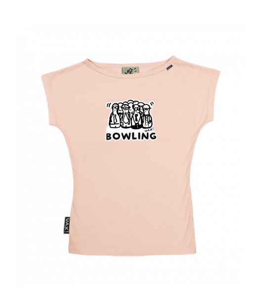 DÁMSKÉ TRIČKO S LODIČKOVÝM VÝSTŘIHEM