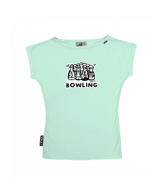 DÁMSKÉ TRIČKO S LODIČKOVÝM VÝSTŘIHEM