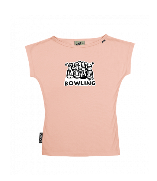 DÁMSKÉ TRIČKO S LODIČKOVÝM VÝSTŘIHEM