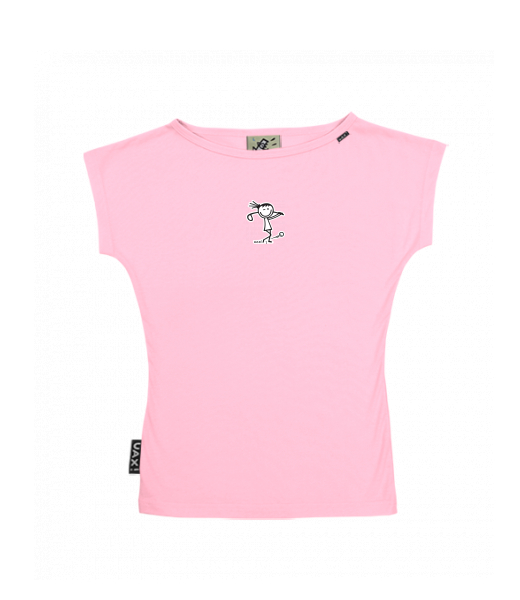 DÁMSKÉ TRIČKO S LODIČKOVÝM VÝSTŘIHEM