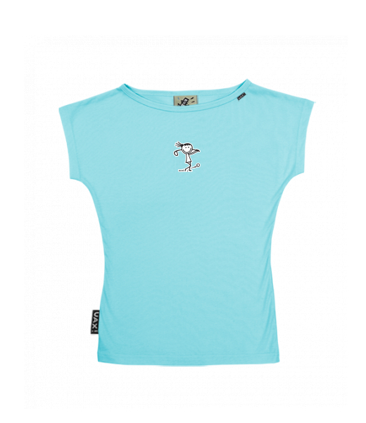 DÁMSKÉ TRIČKO S LODIČKOVÝM VÝSTŘIHEM