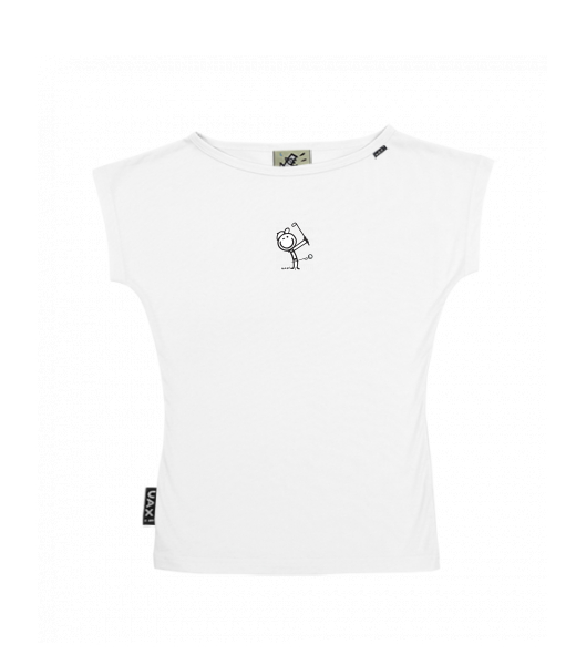 DÁMSKÉ TRIČKO S LODIČKOVÝM VÝSTŘIHEM