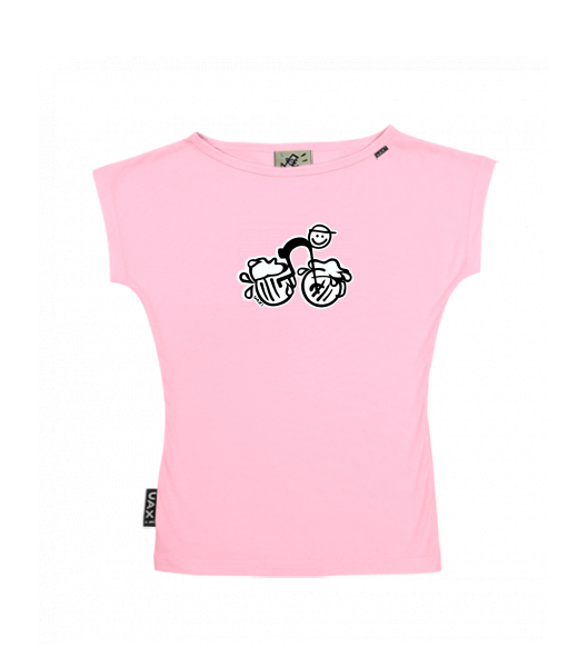 DÁMSKÉ TRIČKO S LODIČKOVÝM VÝSTŘIHEM