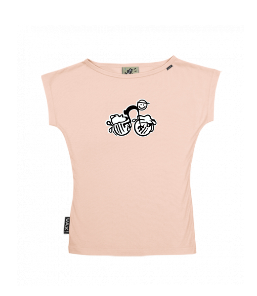 DÁMSKÉ TRIČKO S LODIČKOVÝM VÝSTŘIHEM