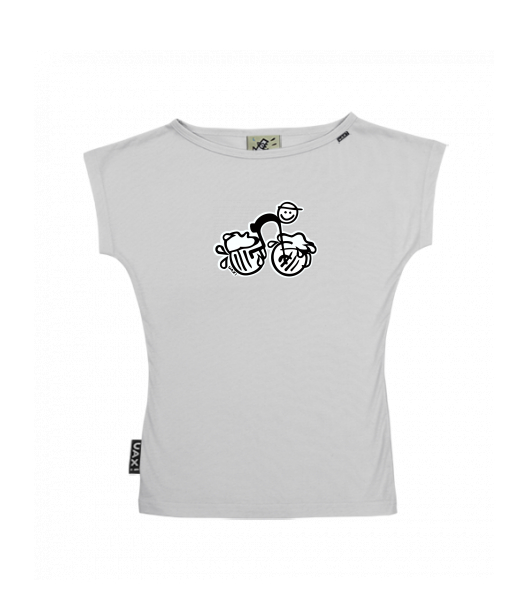 DÁMSKÉ TRIČKO S LODIČKOVÝM VÝSTŘIHEM