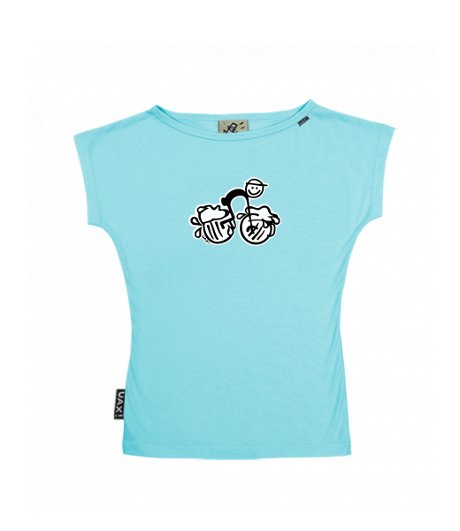 DÁMSKÉ TRIČKO S LODIČKOVÝM VÝSTŘIHEM