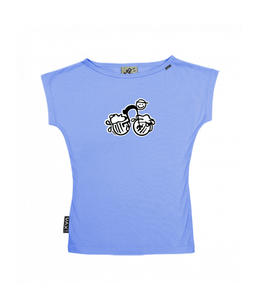 DÁMSKÉ TRIČKO S LODIČKOVÝM VÝSTŘIHEM