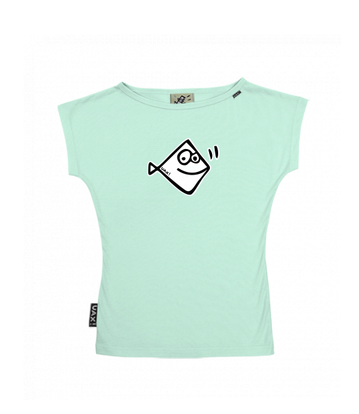 DÁMSKÉ TRIČKO S LODIČKOVÝM VÝSTŘIHEM