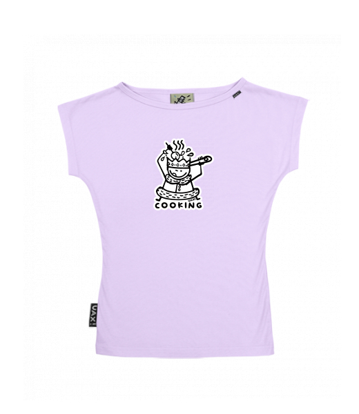 DÁMSKÉ TRIČKO S LODIČKOVÝM VÝSTŘIHEM