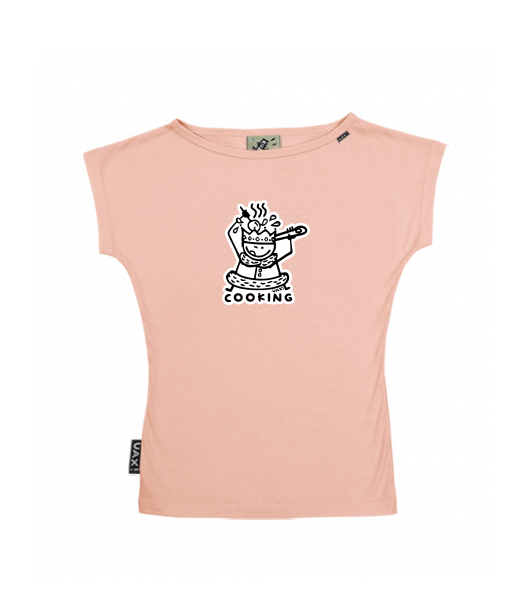 DÁMSKÉ TRIČKO S LODIČKOVÝM VÝSTŘIHEM