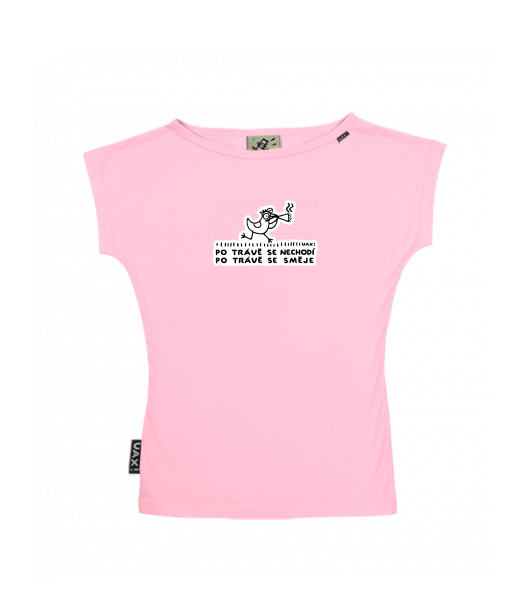 DÁMSKÉ TRIČKO S LODIČKOVÝM VÝSTŘIHEM