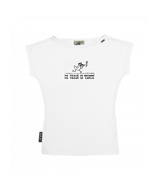DÁMSKÉ TRIČKO S LODIČKOVÝM VÝSTŘIHEM