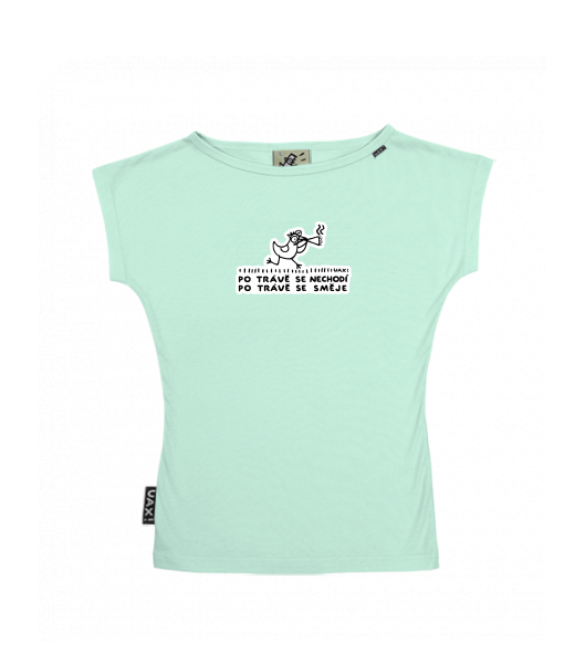 DÁMSKÉ TRIČKO S LODIČKOVÝM VÝSTŘIHEM