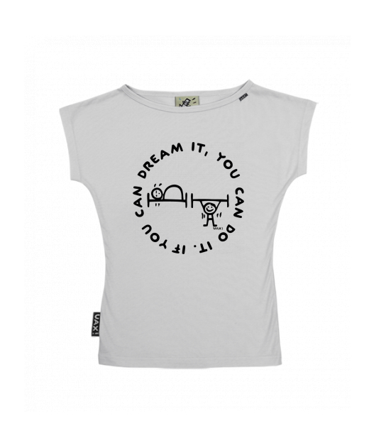 DÁMSKÉ TRIČKO S LODIČKOVÝM VÝSTŘIHEM