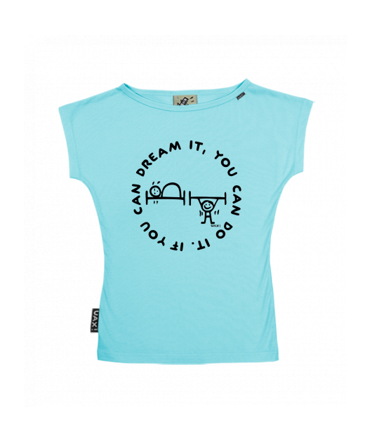 DÁMSKÉ TRIČKO S LODIČKOVÝM VÝSTŘIHEM