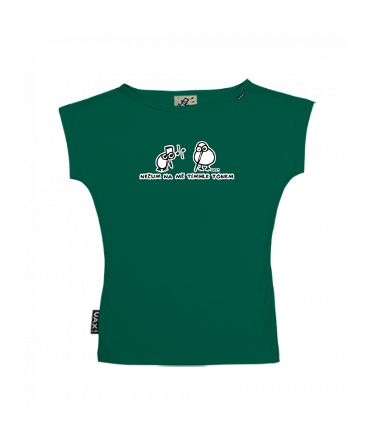 DÁMSKÉ TRIČKO S LODIČKOVÝM VÝSTŘIHEM