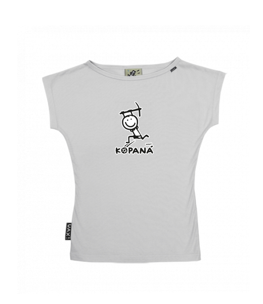 DÁMSKÉ TRIČKO S LODIČKOVÝM VÝSTŘIHEM