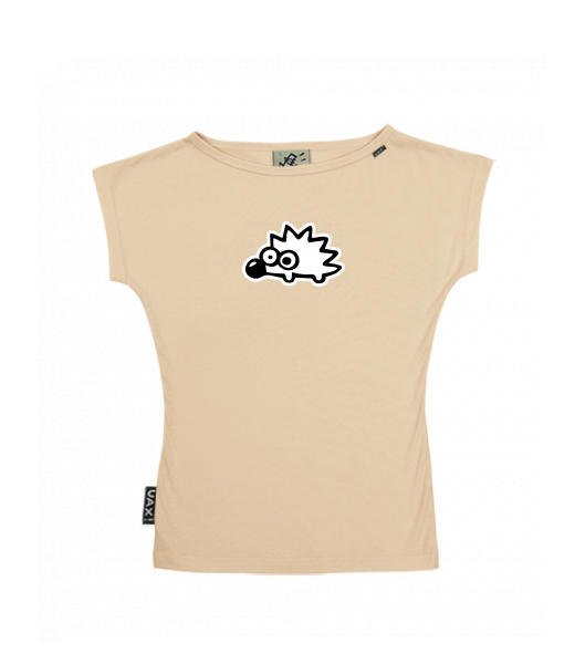 DÁMSKÉ TRIČKO S LODIČKOVÝM VÝSTŘIHEM