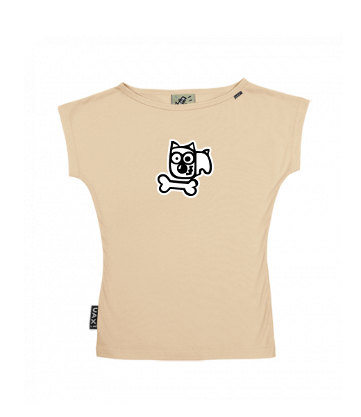 DÁMSKÉ TRIČKO S LODIČKOVÝM VÝSTŘIHEM