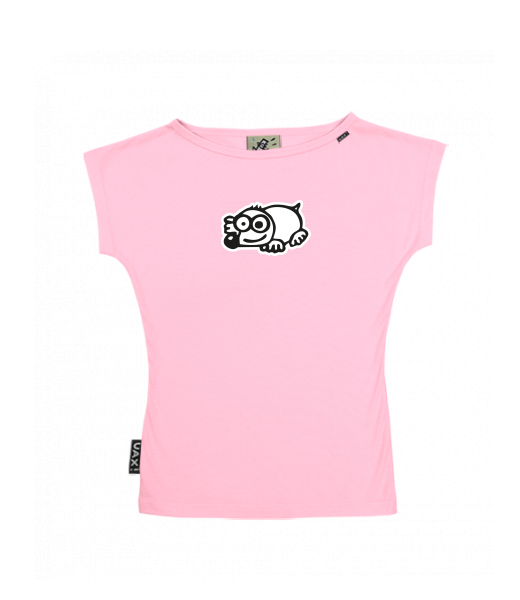 DÁMSKÉ TRIČKO S LODIČKOVÝM VÝSTŘIHEM