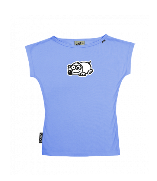 DÁMSKÉ TRIČKO S LODIČKOVÝM VÝSTŘIHEM