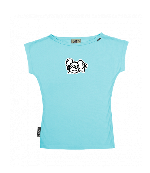 DÁMSKÉ TRIČKO S LODIČKOVÝM VÝSTŘIHEM