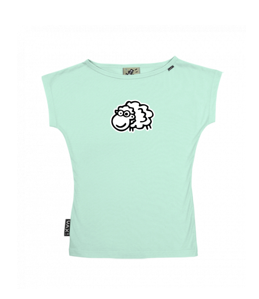 DÁMSKÉ TRIČKO S LODIČKOVÝM VÝSTŘIHEM