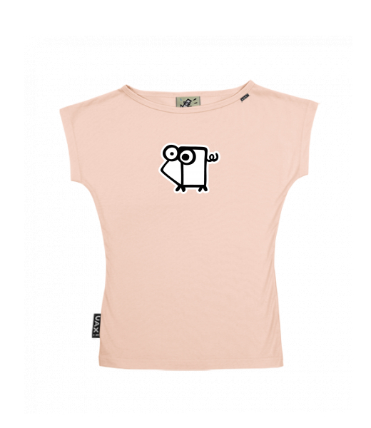 DÁMSKÉ TRIČKO S LODIČKOVÝM VÝSTŘIHEM