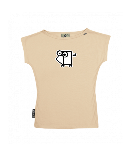 DÁMSKÉ TRIČKO S LODIČKOVÝM VÝSTŘIHEM