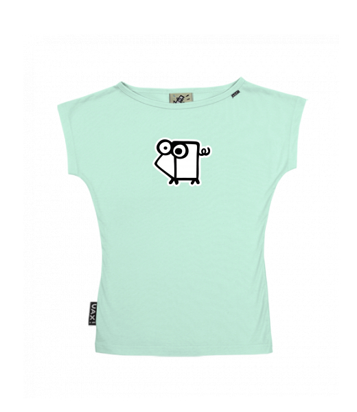 DÁMSKÉ TRIČKO S LODIČKOVÝM VÝSTŘIHEM