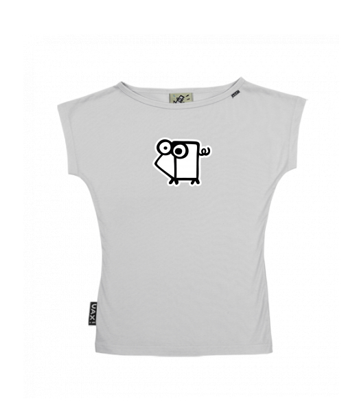 DÁMSKÉ TRIČKO S LODIČKOVÝM VÝSTŘIHEM