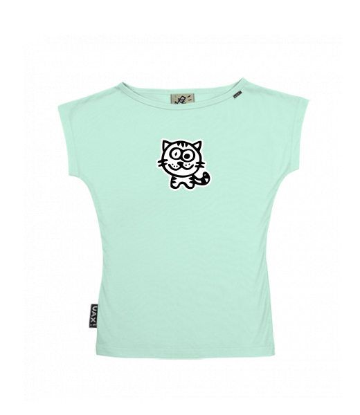 DÁMSKÉ TRIČKO S LODIČKOVÝM VÝSTŘIHEM