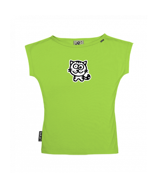 DÁMSKÉ TRIČKO S LODIČKOVÝM VÝSTŘIHEM