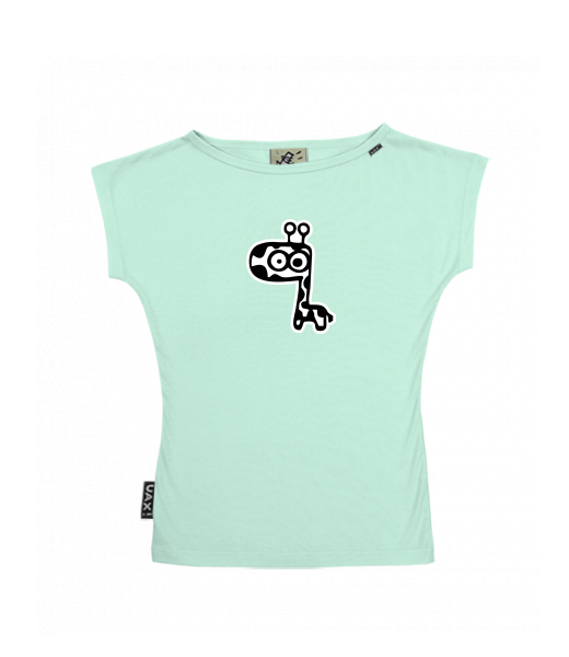 DÁMSKÉ TRIČKO S LODIČKOVÝM VÝSTŘIHEM