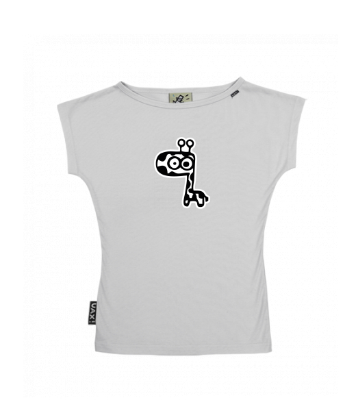 DÁMSKÉ TRIČKO S LODIČKOVÝM VÝSTŘIHEM