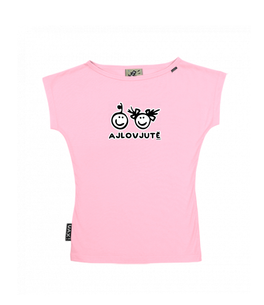 DÁMSKÉ TRIČKO S LODIČKOVÝM VÝSTŘIHEM