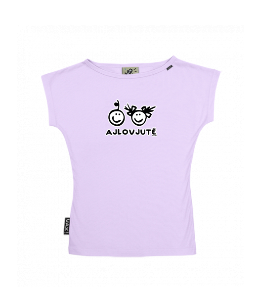 DÁMSKÉ TRIČKO S LODIČKOVÝM VÝSTŘIHEM