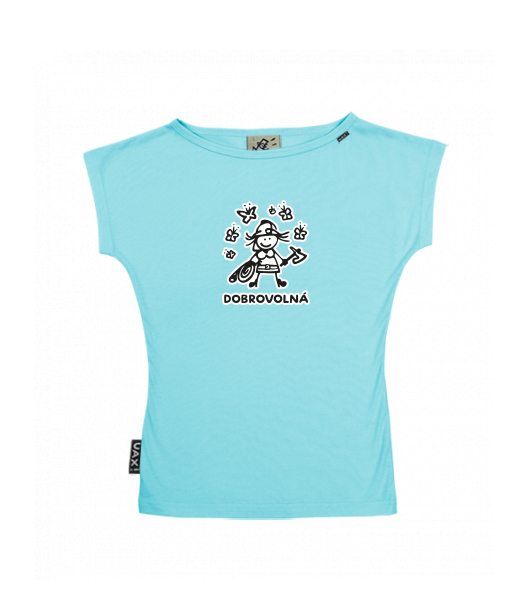 DÁMSKÉ TRIČKO S LODIČKOVÝM VÝSTŘIHEM
