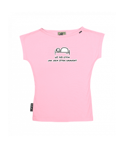 DÁMSKÉ TRIČKO S LODIČKOVÝM VÝSTŘIHEM
