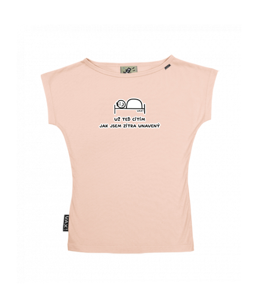 DÁMSKÉ TRIČKO S LODIČKOVÝM VÝSTŘIHEM