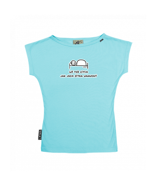 DÁMSKÉ TRIČKO S LODIČKOVÝM VÝSTŘIHEM