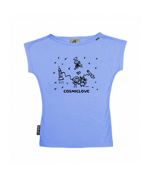 DÁMSKÉ TRIČKO S LODIČKOVÝM VÝSTŘIHEM