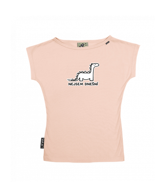 DÁMSKÉ TRIČKO S LODIČKOVÝM VÝSTŘIHEM