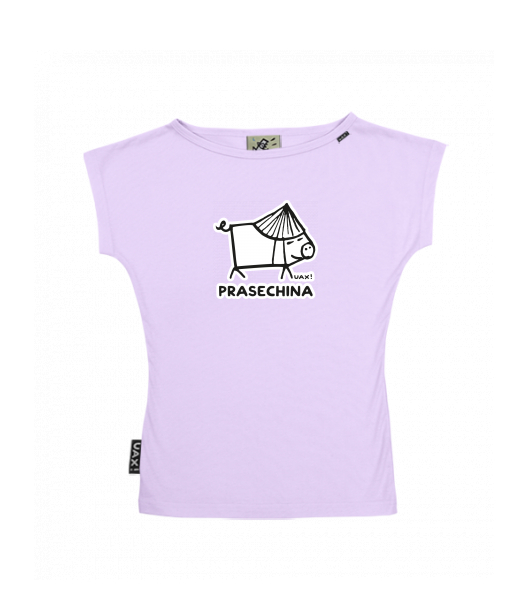 DÁMSKÉ TRIČKO S LODIČKOVÝM VÝSTŘIHEM