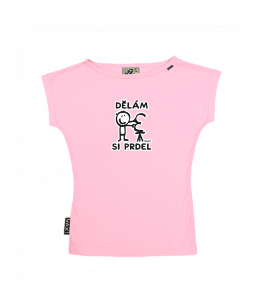 DÁMSKÉ TRIČKO S LODIČKOVÝM VÝSTŘIHEM