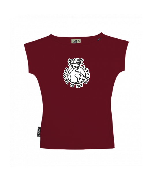 DÁMSKÉ TRIČKO S LODIČKOVÝM VÝSTŘIHEM