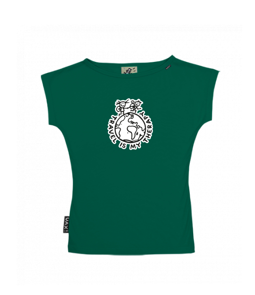 DÁMSKÉ TRIČKO S LODIČKOVÝM VÝSTŘIHEM