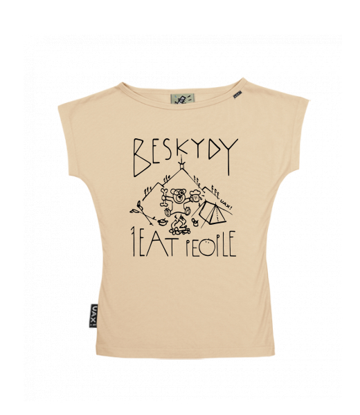 DÁMSKÉ TRIČKO S LODIČKOVÝM VÝSTŘIHEM