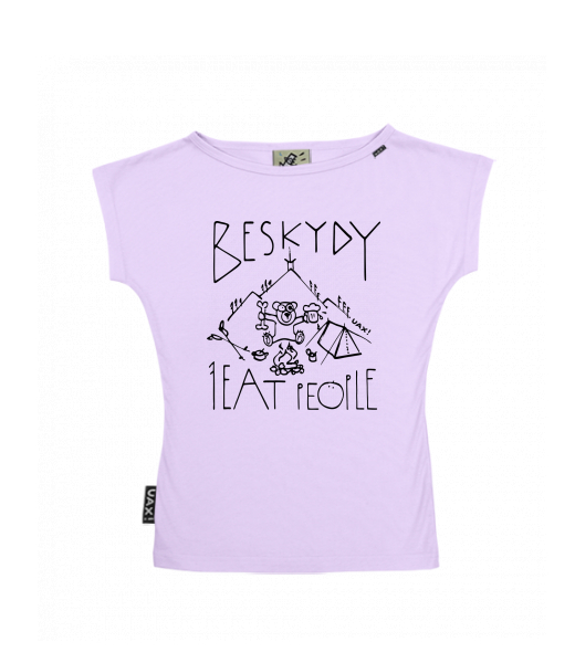 DÁMSKÉ TRIČKO S LODIČKOVÝM VÝSTŘIHEM